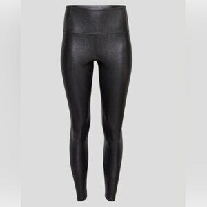 Aritzia Wilfred Free Vegan Faux Leather Leggings XXS (0-2) Black